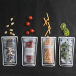 4pcs Portable Transparent Sealed Bag